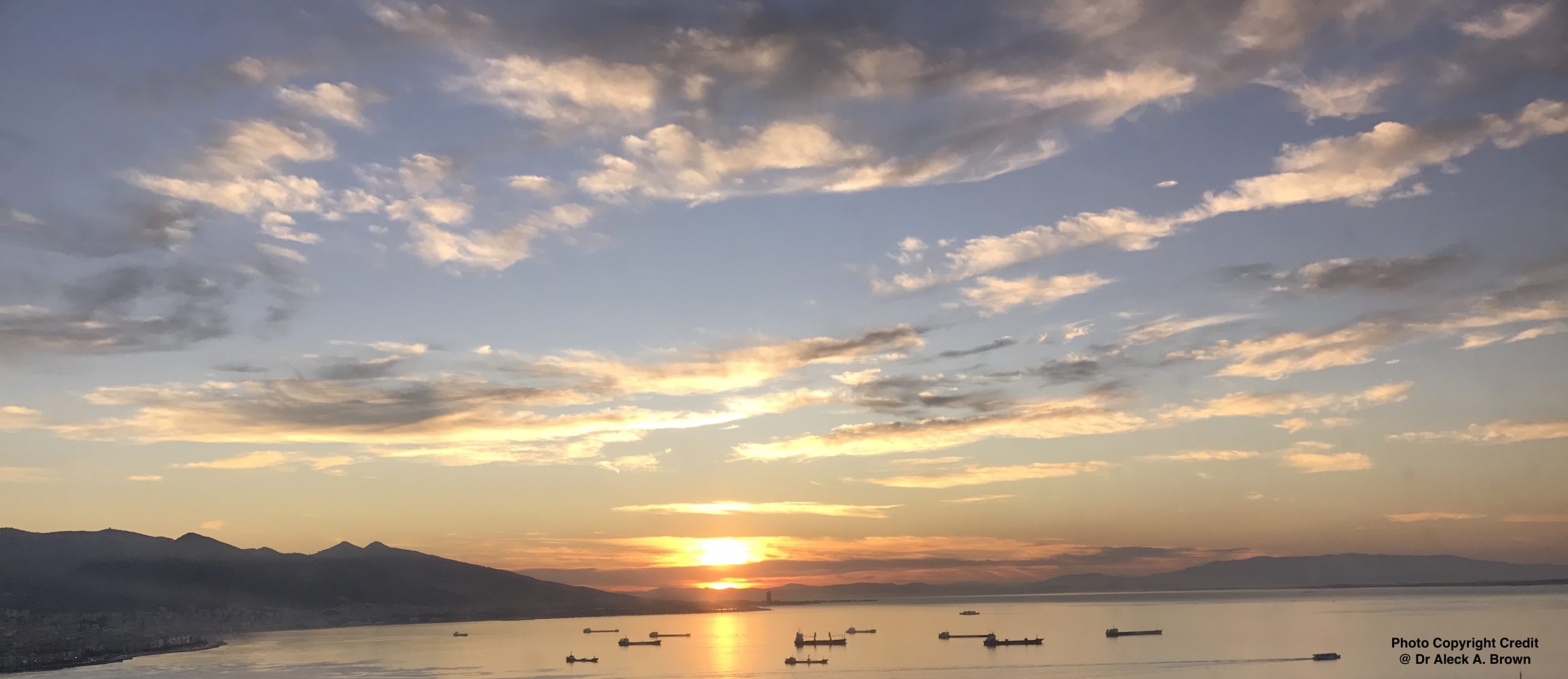 Sundown in Turkey